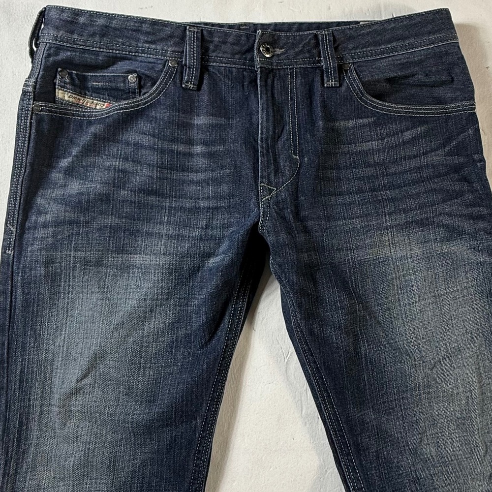 Diesel Thanaz Jeans Mens W34x28 (actual) Dark‎ Wash ORZ31 Made in USA